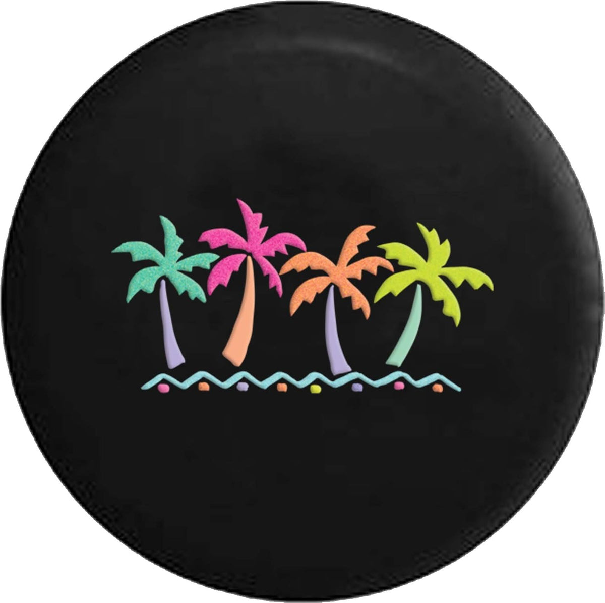 Black 32 in Pack of 2 Spare Tire Cover A614680