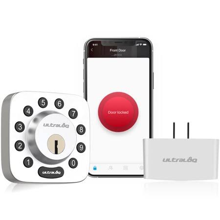 Smart Lock with Bridge WiFi Adaptor, 5-in-1 Keyless Entry Door Lock G588