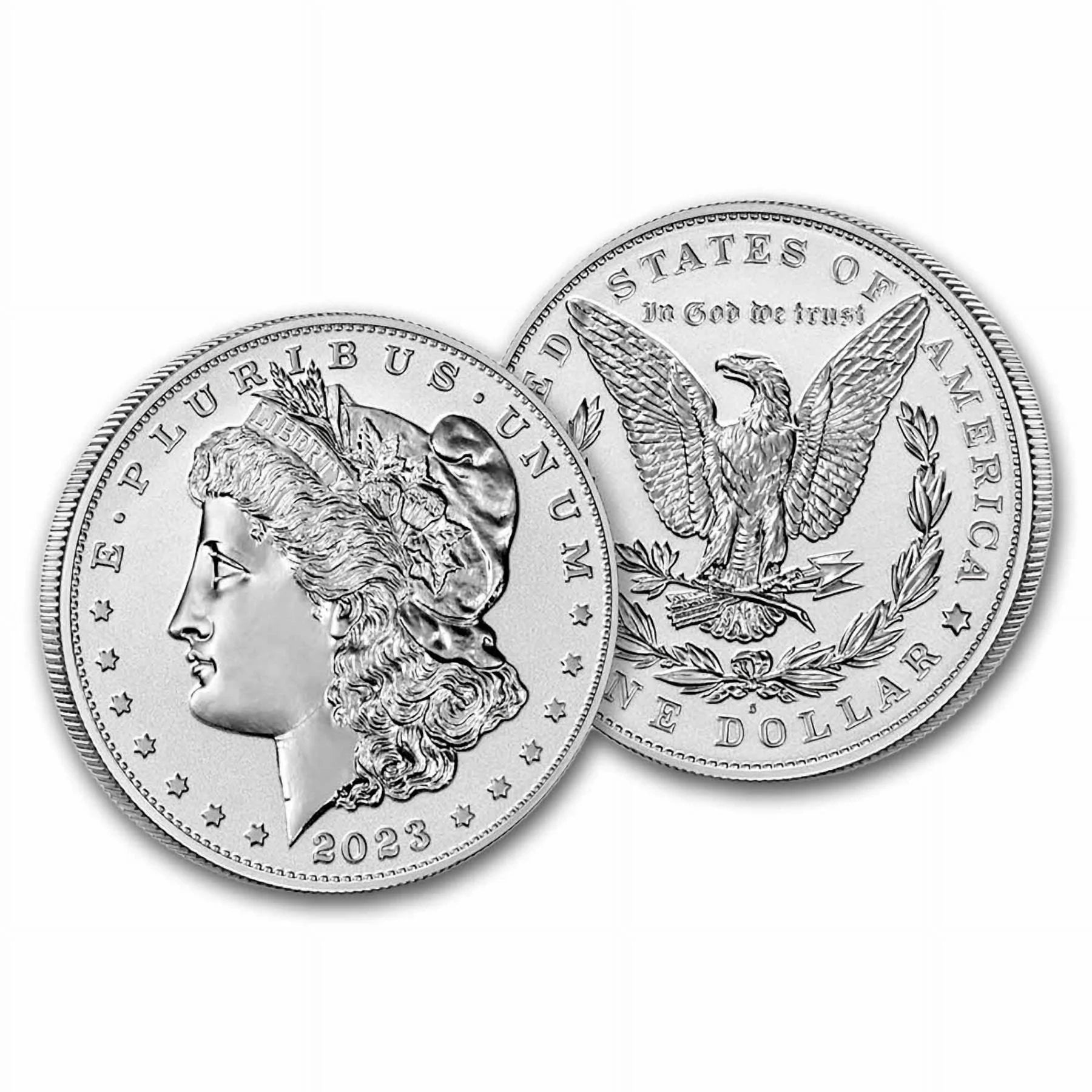 Morgan & Peace Silver Dollar Reverse Proof Set M60141