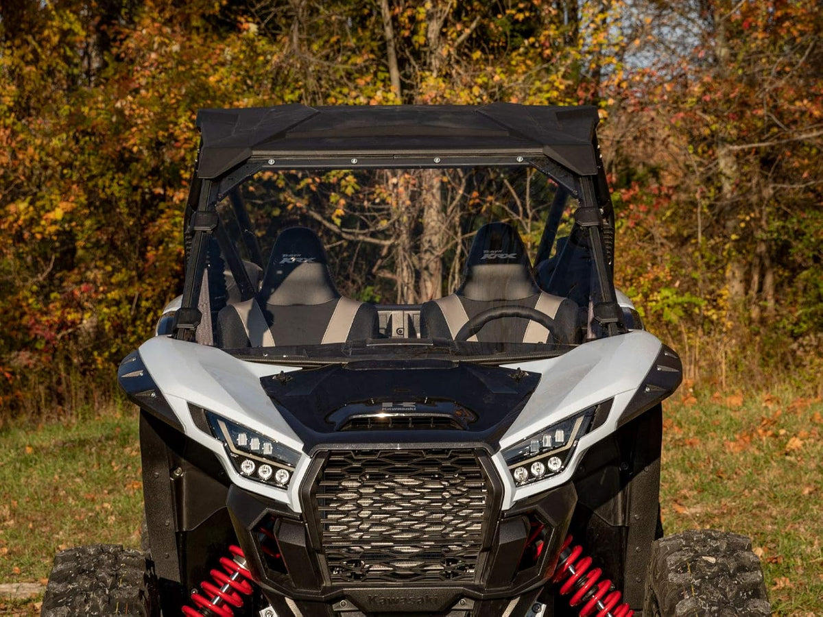 Scratch Resistant Full Windshield for Kawasaki Teryx KRX 1000, 1/4 Polycarbonate Hard Coated R359818