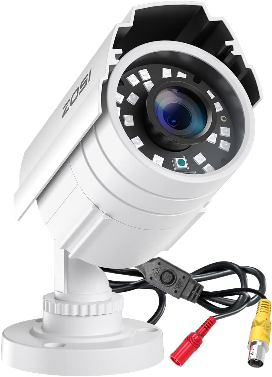 2MP 1080p Outdoor Indoor Security Bullet Camera with 80ft IR Night Vision K9781