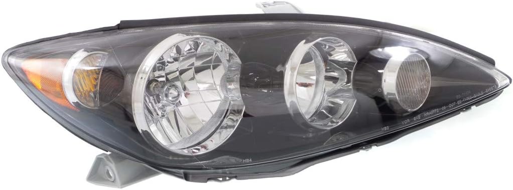 Passenger Side Halogen Headlight Assembly for Toyota Camry 2005 2006 SE Model C451