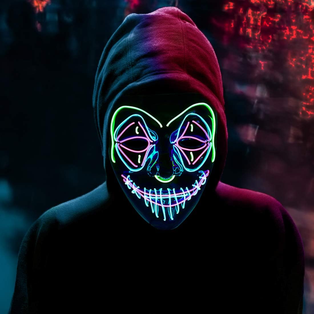 Halloween Mask Light Up LED Mask S970
