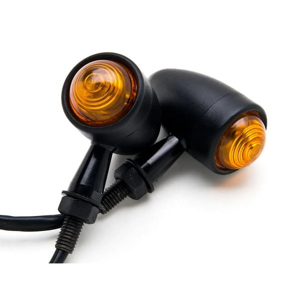 Black Amber Turn Signals Lights Z67499
