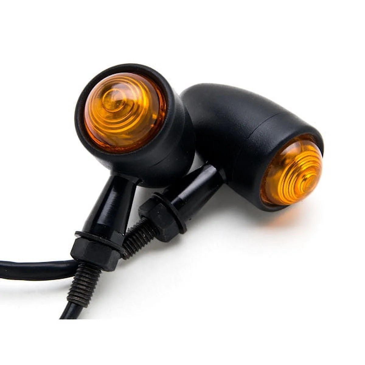 Black Amber Turn Signals Lights Z67499
