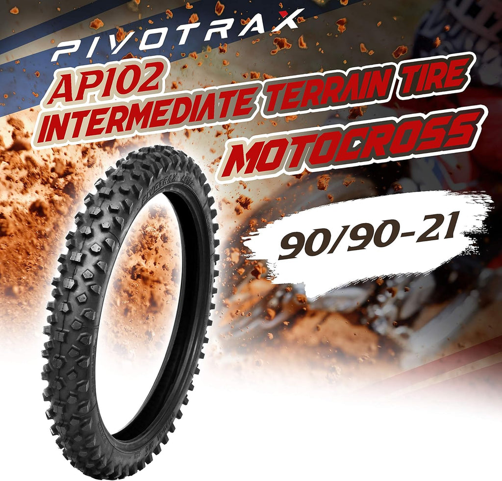 Motocross Tire 90/90-21 Offroad Front Pack of 2 Y7407