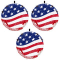 Stars & Stripes Inflatable 1 Rider Watersports Towable Tube (3 Pack) O264670