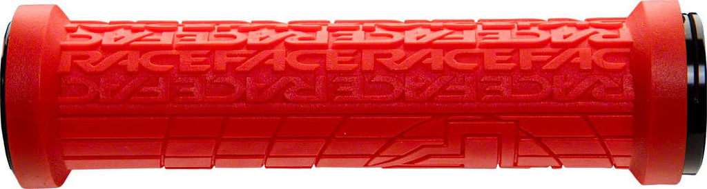 Red Lock-On Grips 30mm 137mm Round Dual Clamp I799015