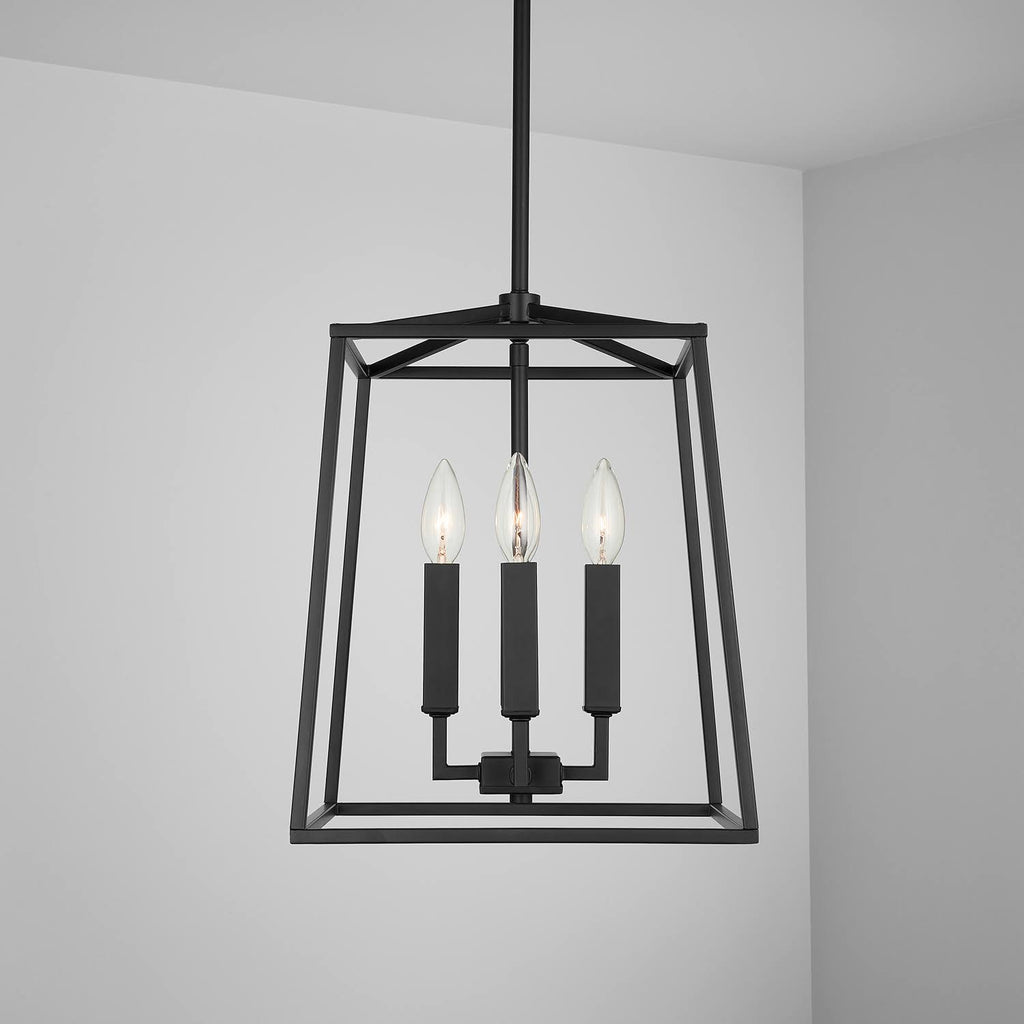 Matte Black 4 Light Foyer K427