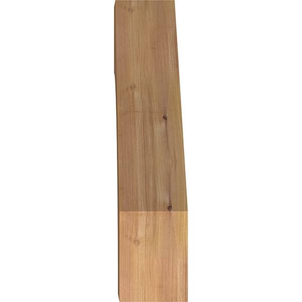 5 1/2x22W x 26x22D x 26x22H Western Red Cedar Smooth Brace F213