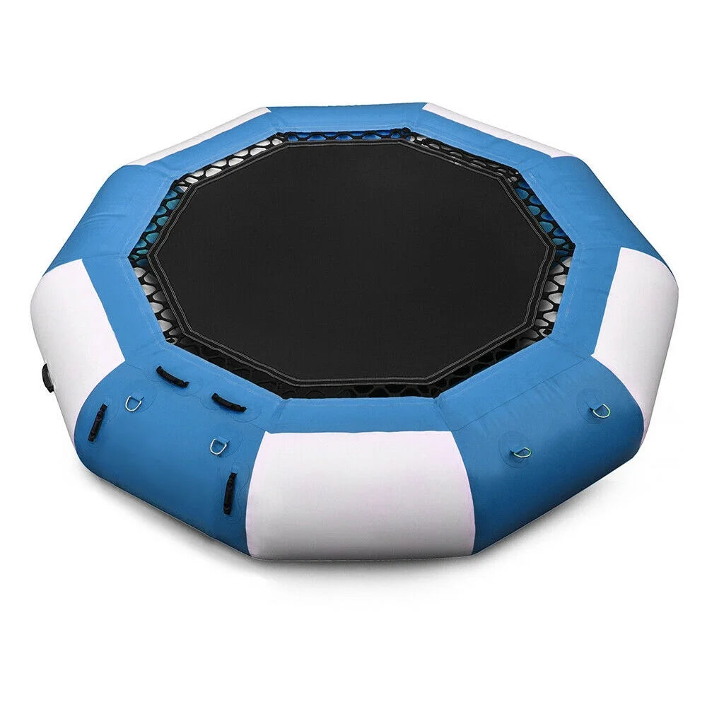 17Ft Inflatable Water Trampoline Floating Jump Bounce Platform 400kg/ 880lb L333