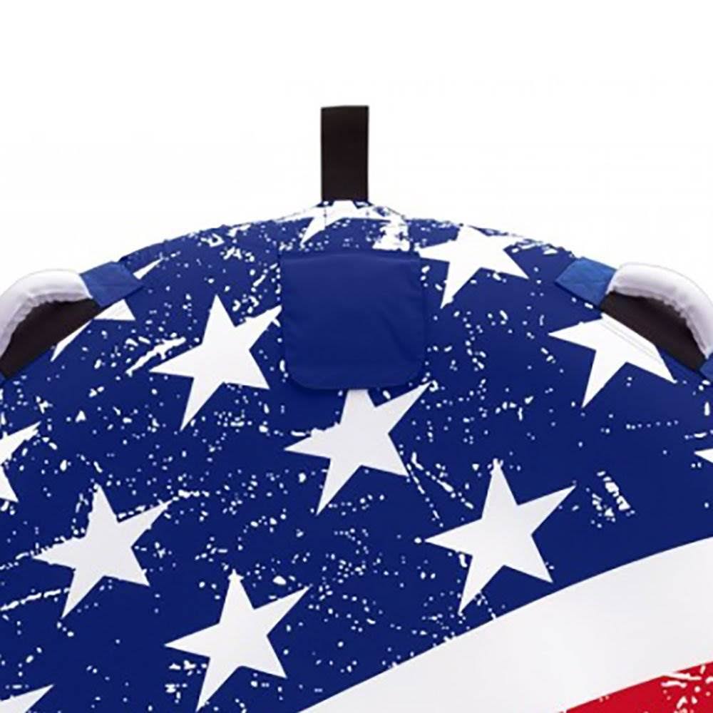 Stars & Stripes Inflatable 1 Rider Watersports Towable Tube (3 Pack) O264670