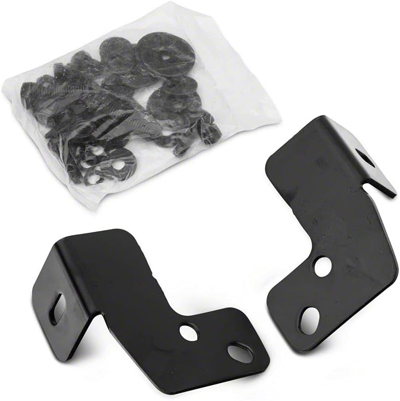 Skid Plate Compatible with Factory Bumpers for Jeep Wrangler JL P23828