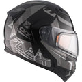 Modular Helmet, Double Shield, Size: XS, Gray I2489