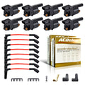 Ignition Coil Packs & Spark Plug for Chevrolet Avalanche Silverado GMC Cadillac B3836