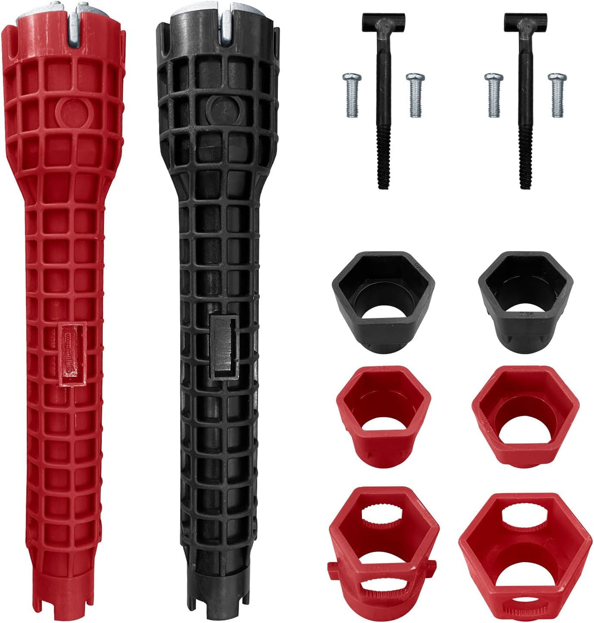 2 Pack 14-in-1 Sink Wrench Faucet Installation Tools with Thread Seal Tape A574