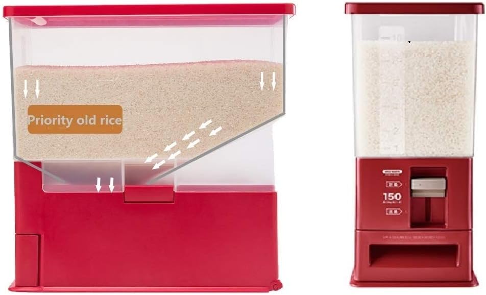 26.5 lb Capacity Rice Container Pack of 2 O37684