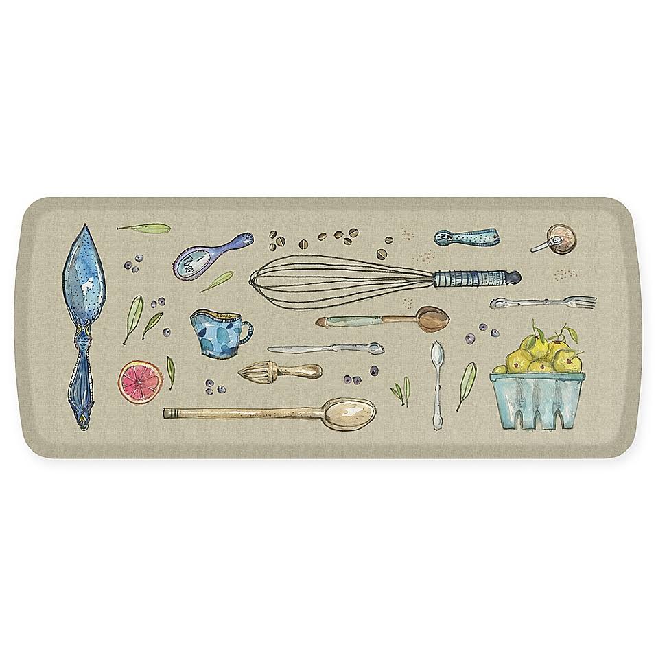 20x22 x 48x22 Kitchen Mat in Warm Stone R7324