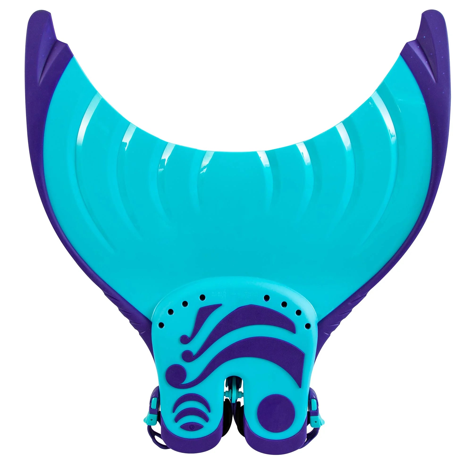 Purple Adult Sized Mermaid Mono Fin Swimming Pool Gear X2506