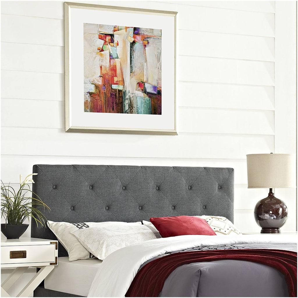 Gray Fabric Headboard, Full Z3528