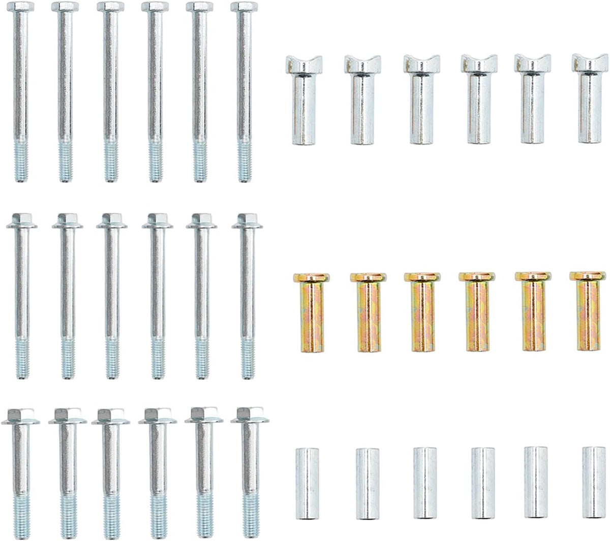 Anti Scalp Deck Wheel Kit Set of 6 Replacement B512