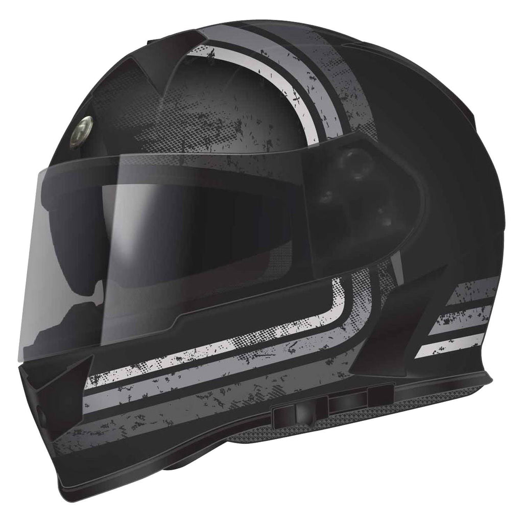 Streamline Grey Full Face Helmet D9038