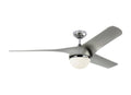 Chrome LED Ceiling Fan B5034