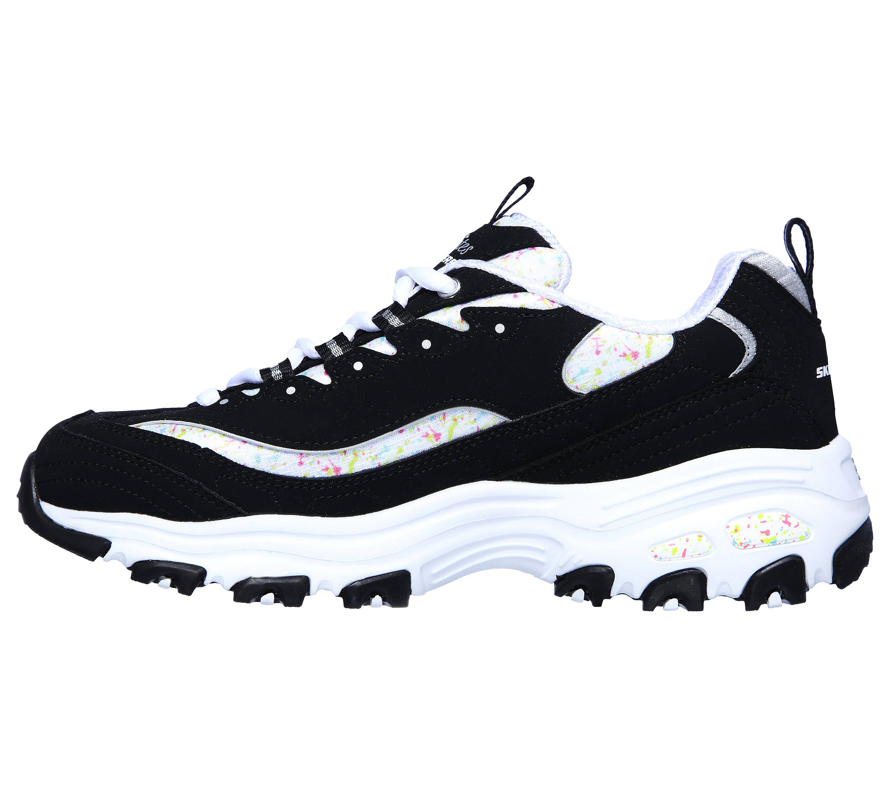 Black/Multi Canvas Sneakers E849329