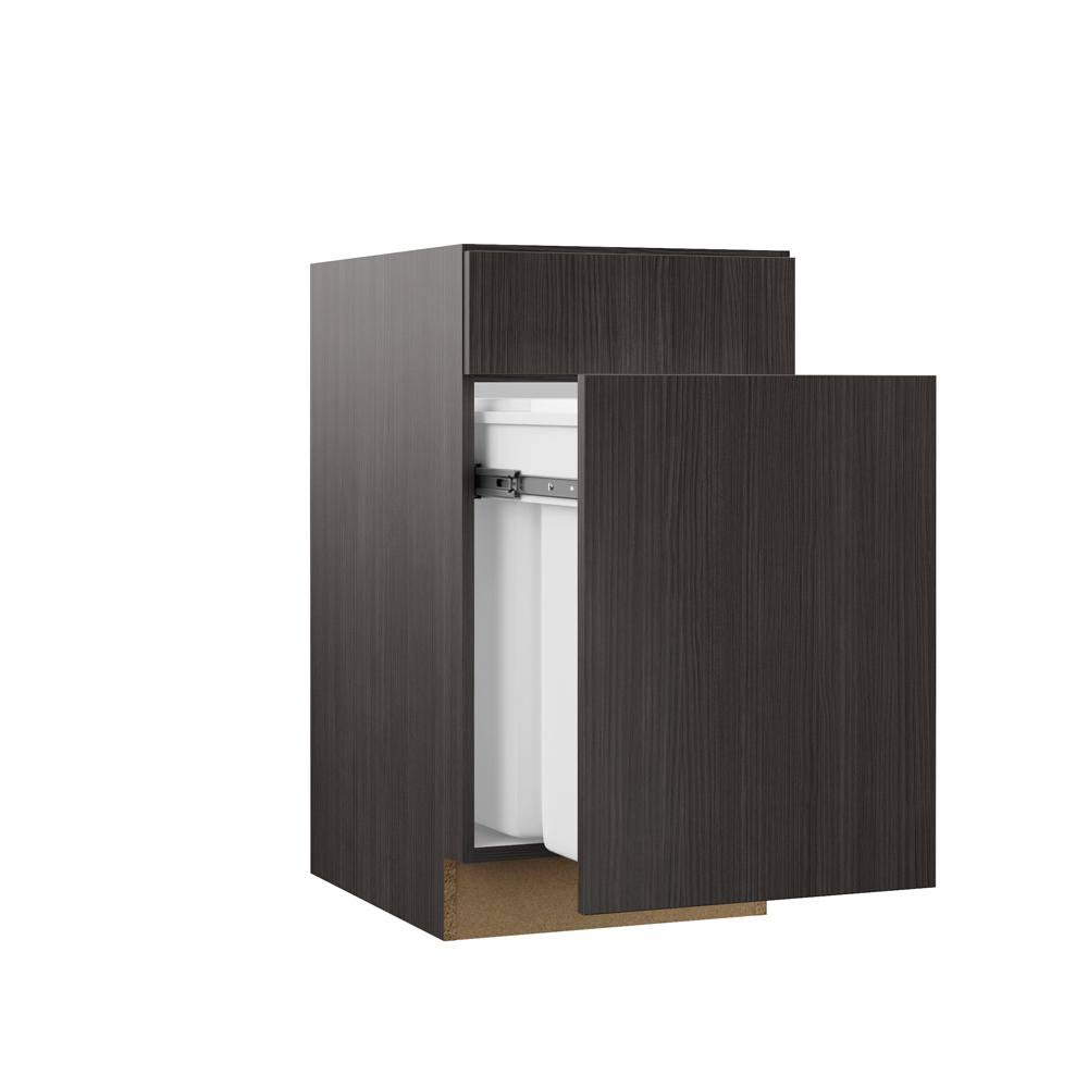 Assembled Dual Pull Out Trash Can Base Kitchen Cabinet G343112