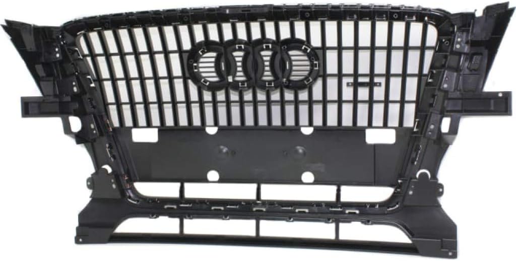 Chrome Shell Grille Assembly with Primed Gray Insert for Audi Q5 S422