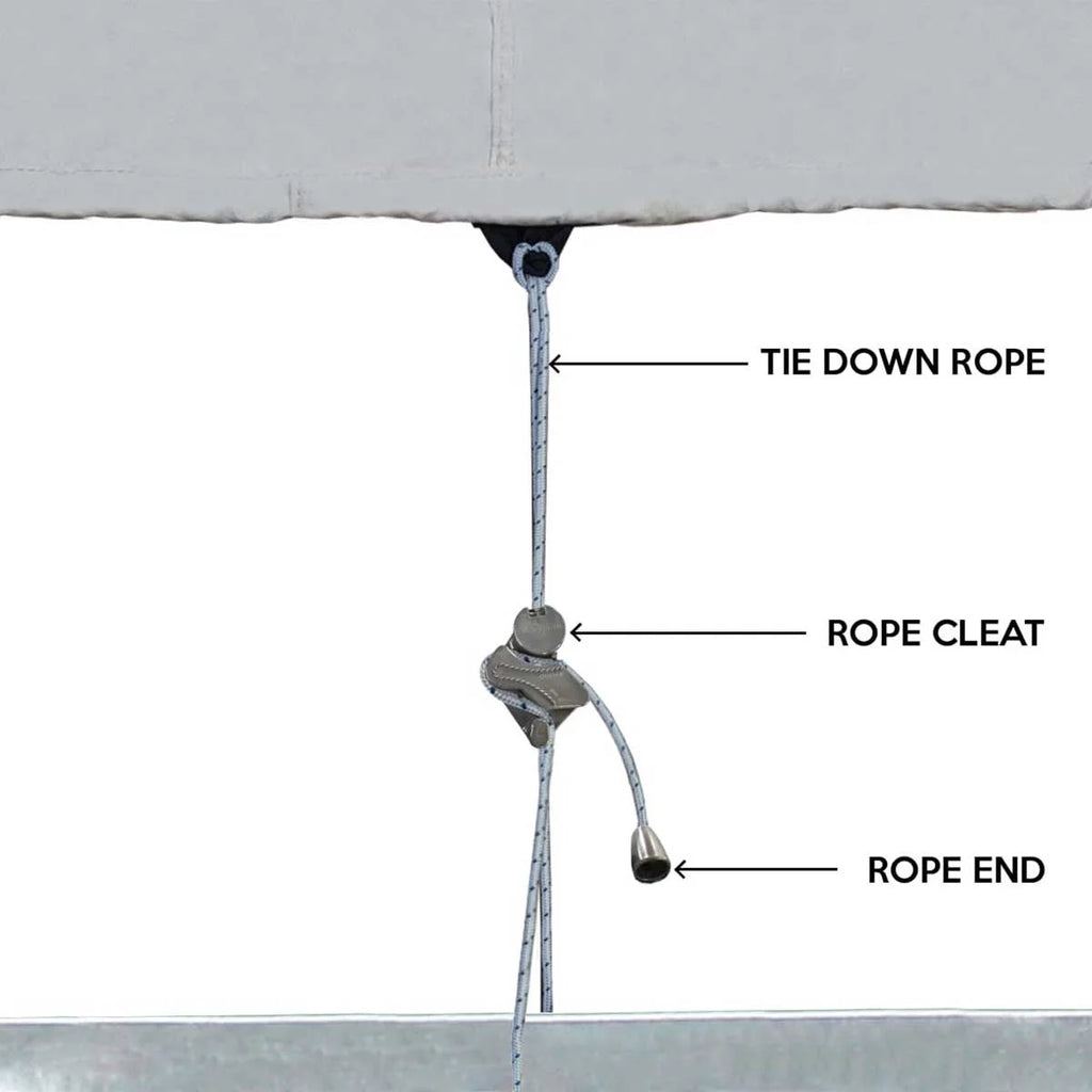 Heavy Duty Water Repellent Boat Cover H131