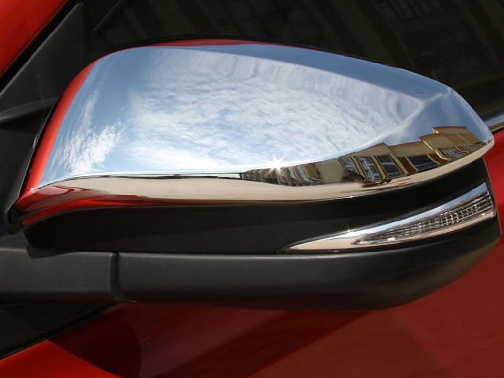 Chrome ABS Mirror Cover 2Pc A4506