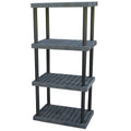 Plastic Bulk Shelf, 36X24, 4 Shelf V195645