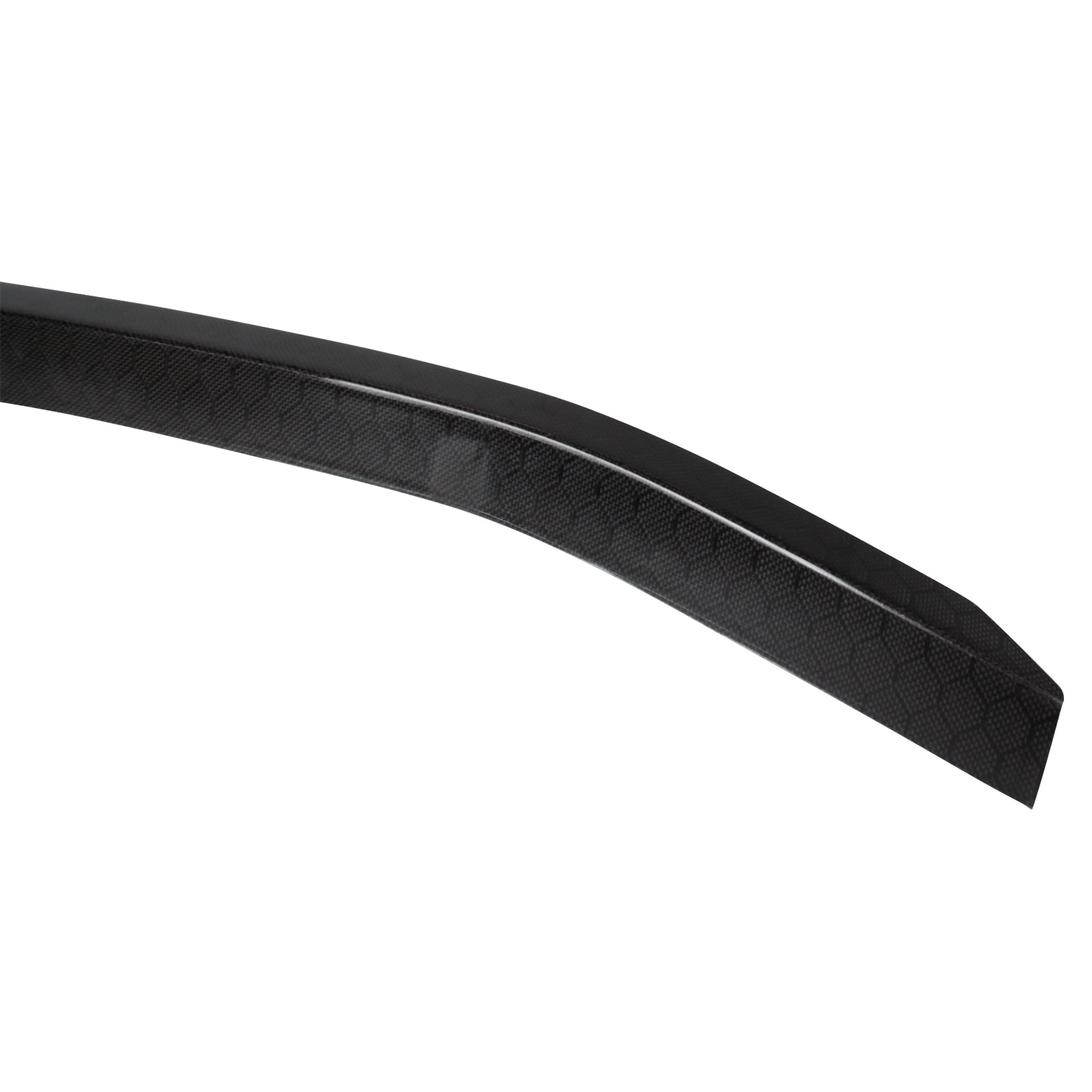 Honeycomb Carbon Fiber Rear Trunk Spoiler Add-On Z544