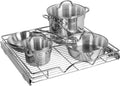 Chrome Heavy Duty Pull Out Drawer Cabinet Organizer M445