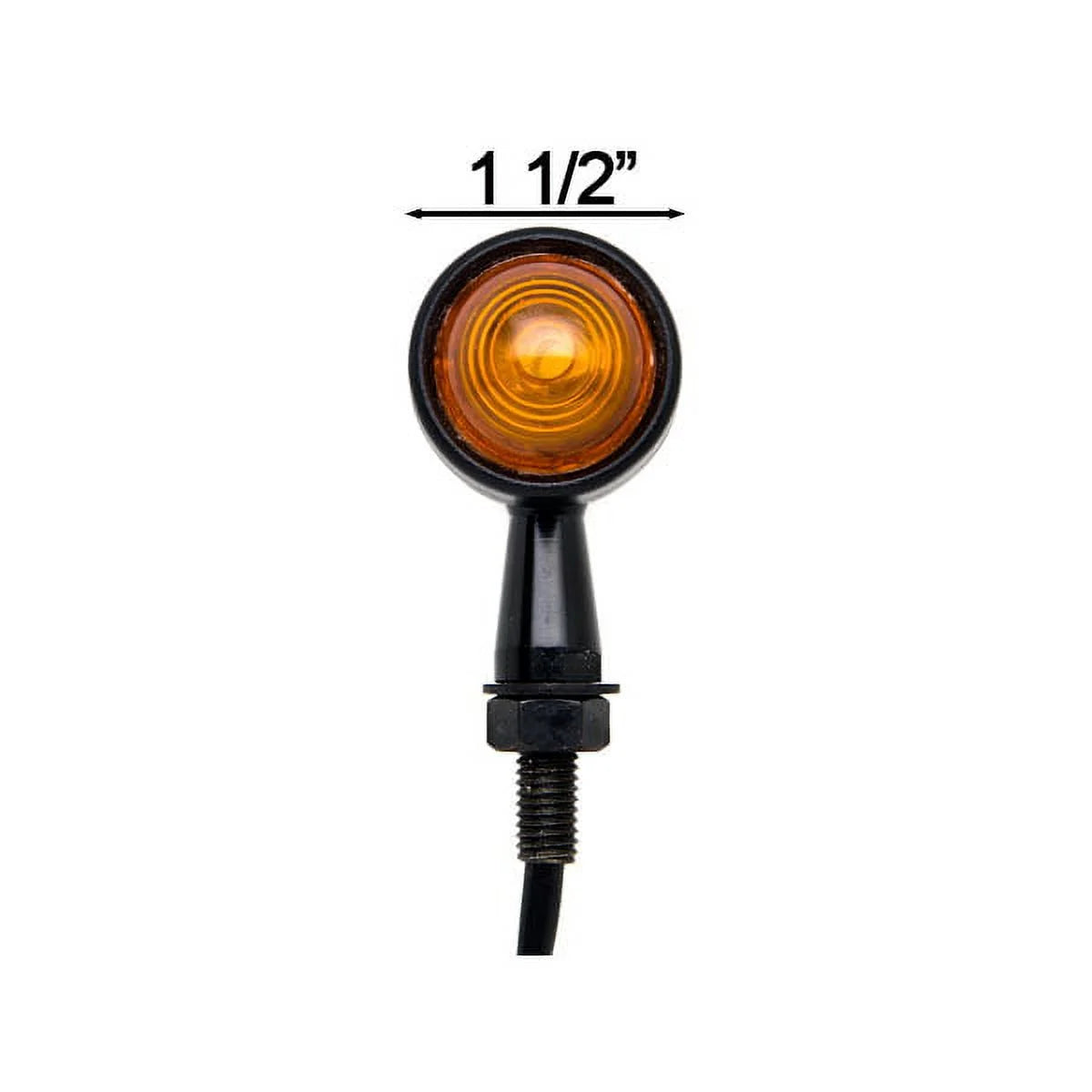Black Amber Turn Signals Lights Z67499