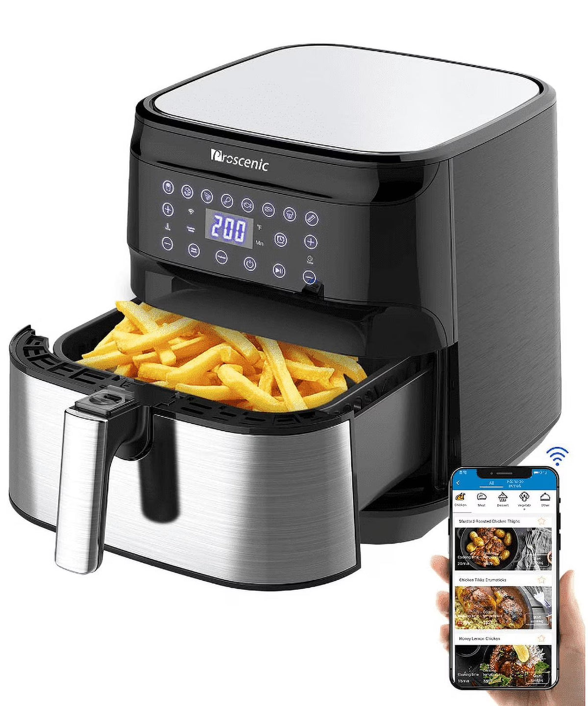Open Box 1700W Smart Air Fryer T235