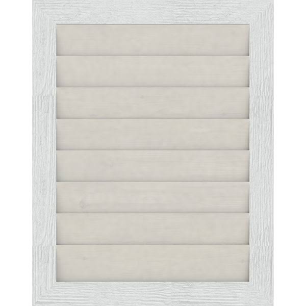 Primed Vertical Gable Vent Q9219