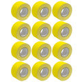 12 Pack 3 inch Yellow Gaffer Tape 60 Yards per Roll V206