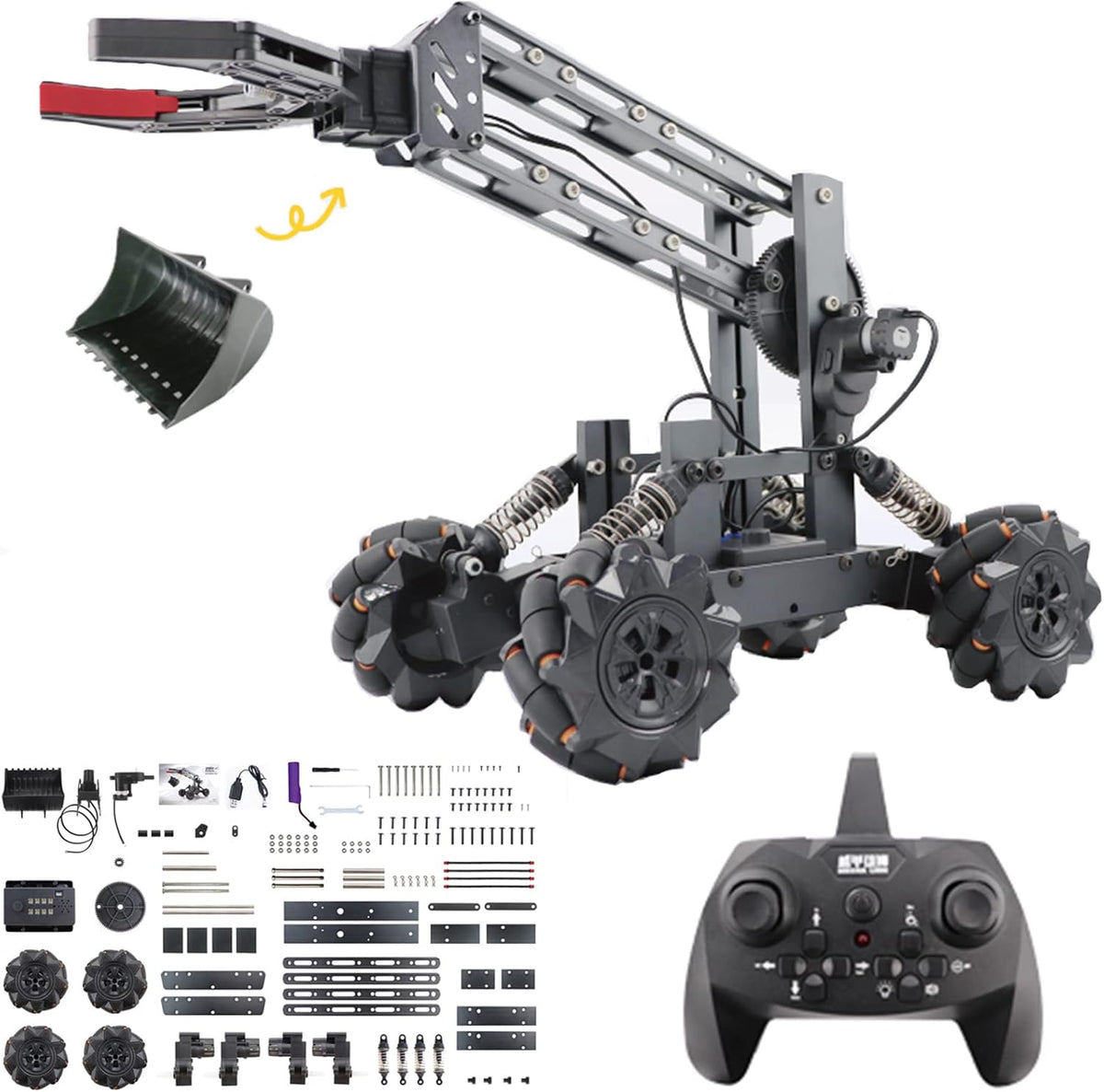 3-in 1 Science Kits with 4-DOF Robotic Car E195