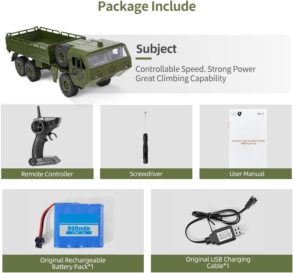6WD Off-Road RC Truck L971737