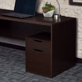 Truffle Freestanding 2-Drawer Vertical Filing Cabinet I428