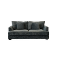 Grey Down Loveseat U181311