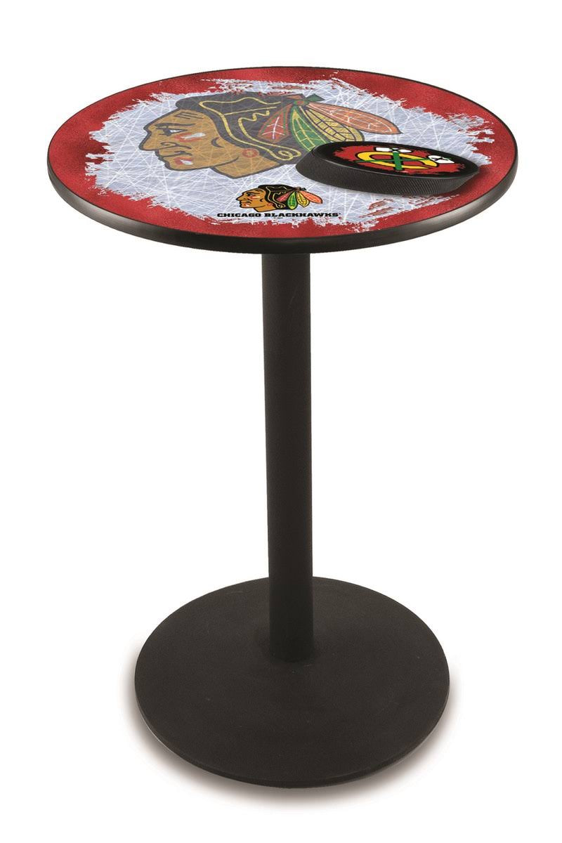 Chicago Blackhawks Pub Table D559