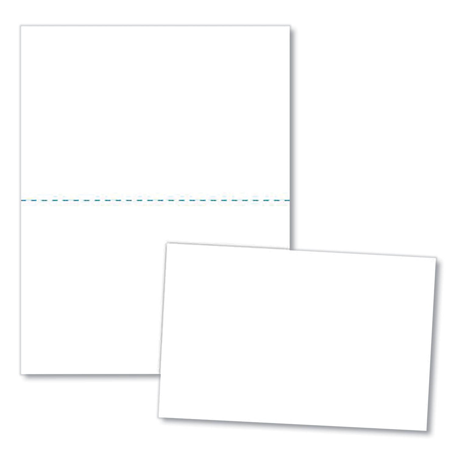 Digital Postcards, 80 lb, 8.5 x 5.5, Smooth White, 250/Pack W72783