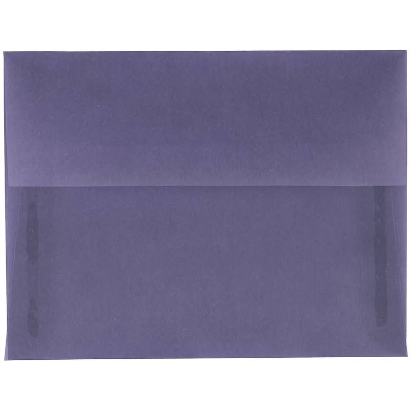 A2 Translucent Vellum Invitation Envelopes, Wisteria Purple, Bulk 250/Box E69807
