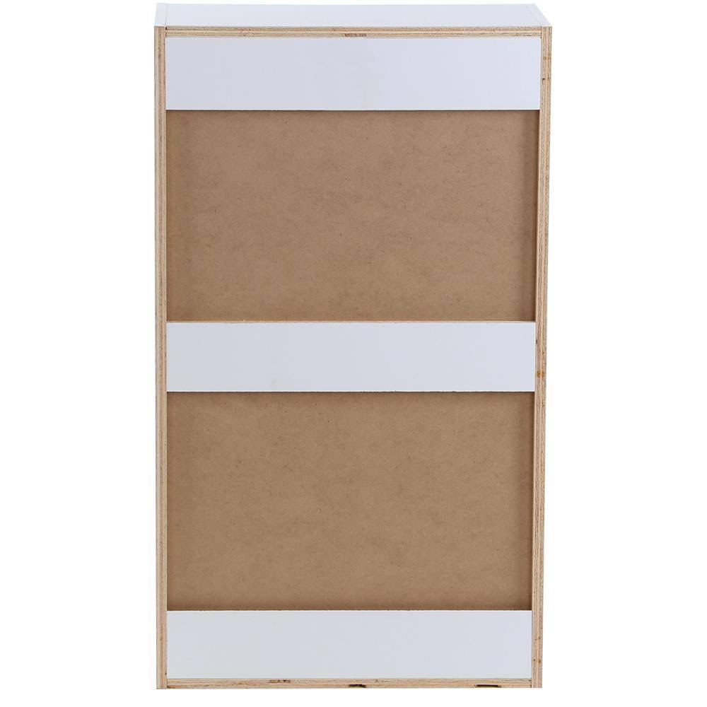 Wall Cabinet 21 in. x 36 in. x 12.5 in. 2-Adjustable Shelves White B155