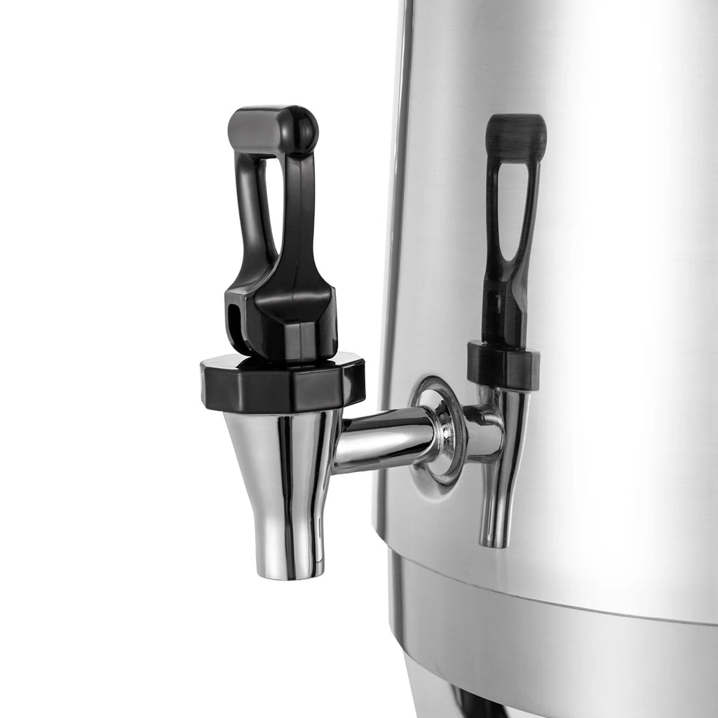 Insulated Stainless Steel Beverage Dispenser with Spigot, 3.43 Gallon / 54 Cup B313