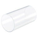 Clear 125mm ID 130mm OD Acrylic Round Tube Pack of 2 V48820