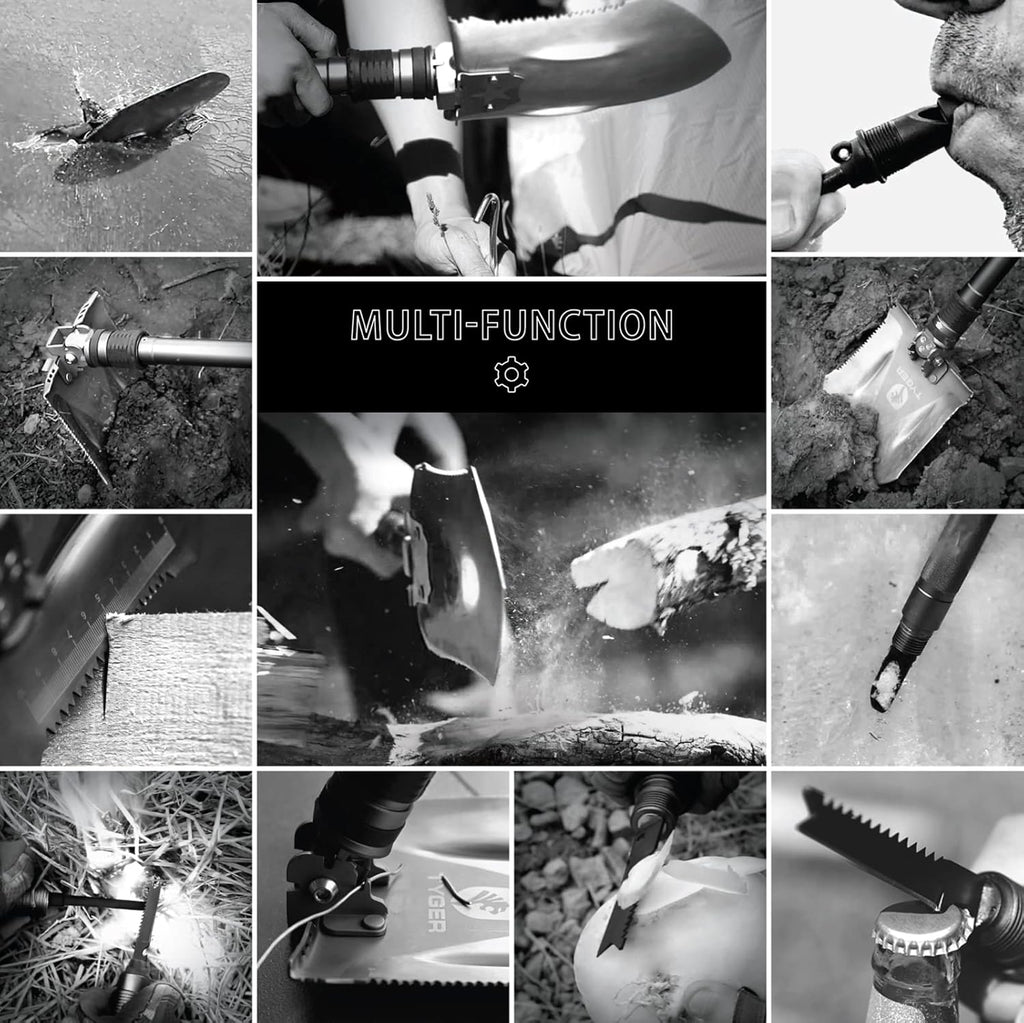 Military Heavyduty Folding Compact Tool with 16-in-1 Multifunction M484930